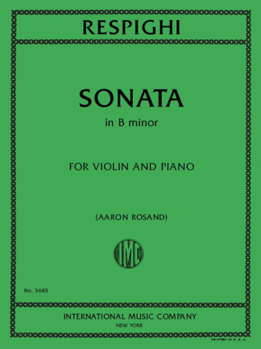 Sonata In B Minor