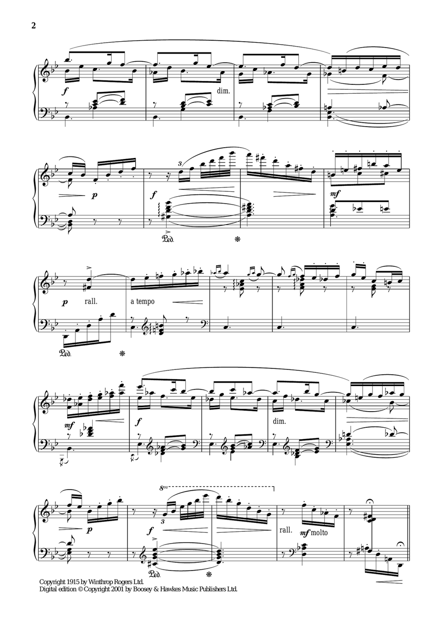 Valse Capricieuse Piano Solo scores gallery preview page 2