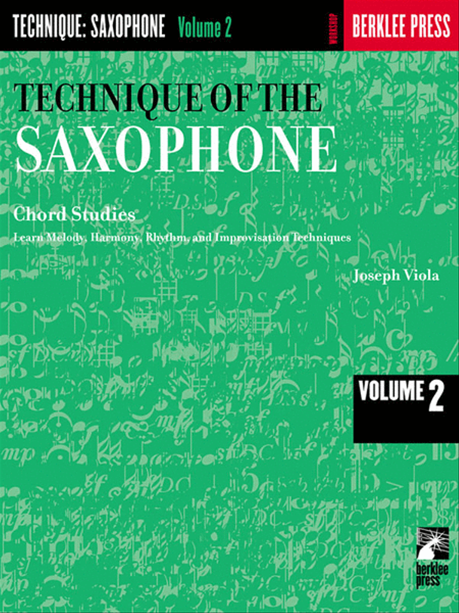 Technique of the Saxophone – Volume 2 Saxophone - Sheet Music