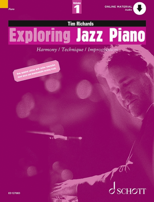 Book cover for Exploring Jazz Piano – Volume 1