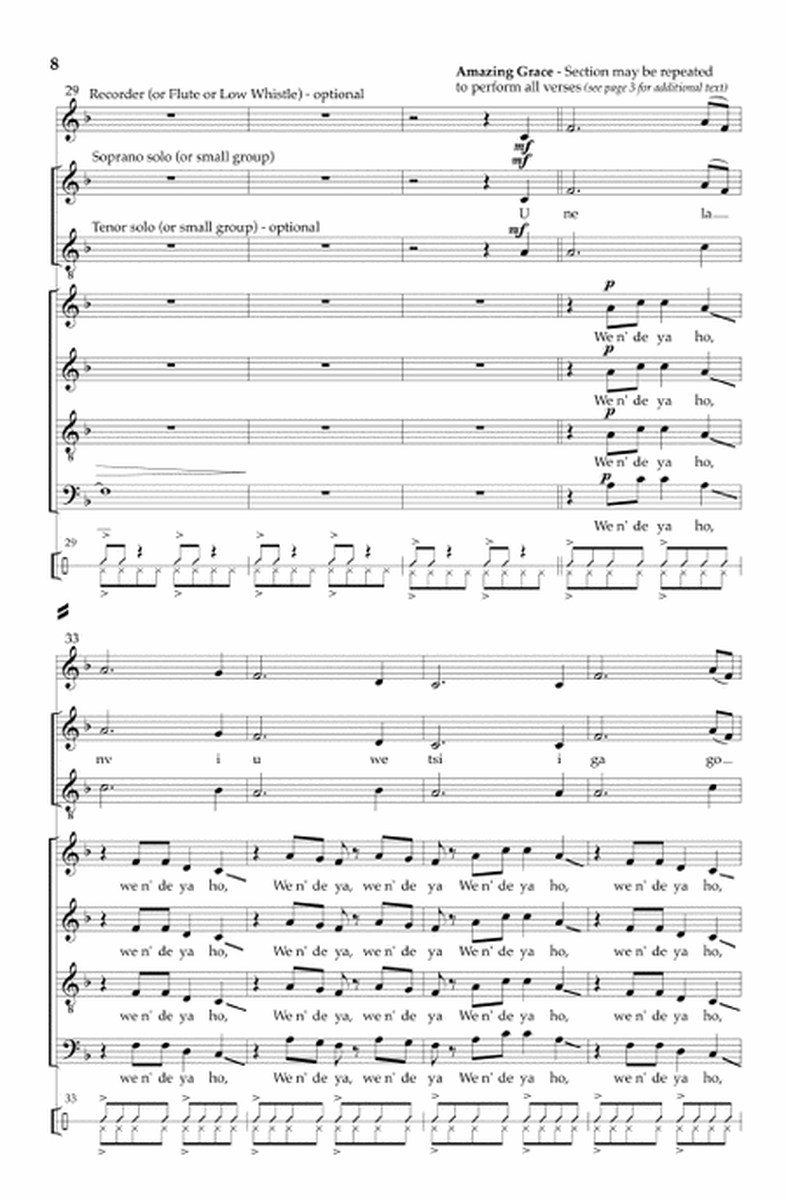 Morning Song (SATB) image number null