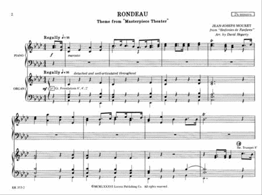 Easy Festive Classics For Organ And Piano Organ scores gallery preview page 2