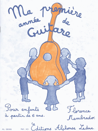 Book cover for Ma Premiere Annee De Guitare