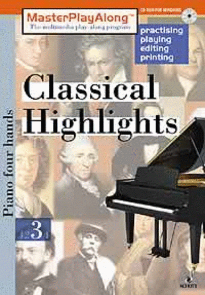 Classical Highlights 3 for Piano 4 hands