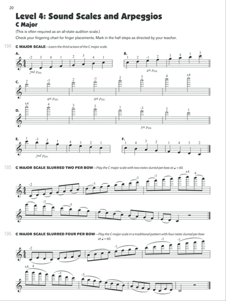 Sound Innovations for String Orchestra -- Sound Development (Advanced) Chamber Orchestra scores gallery preview page 9