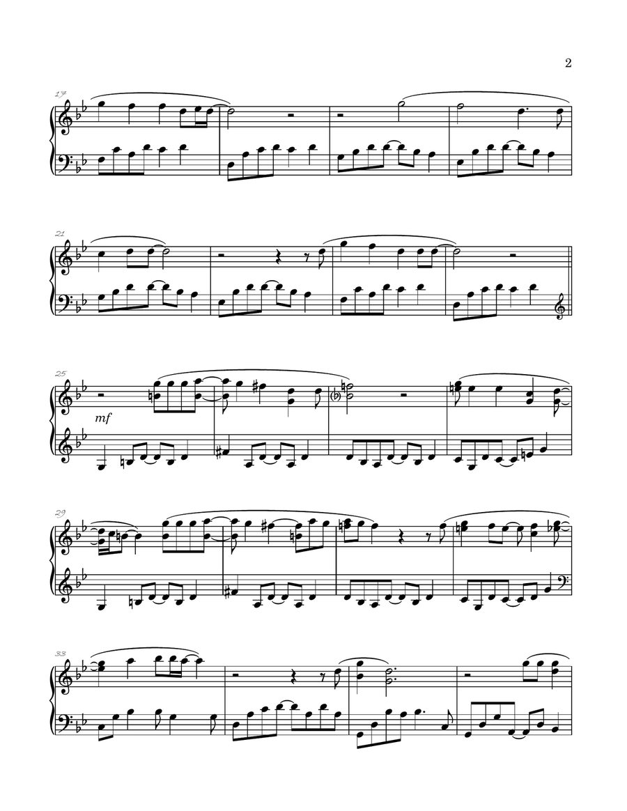 Martha's Harbour Piano Solo scores gallery preview page 3