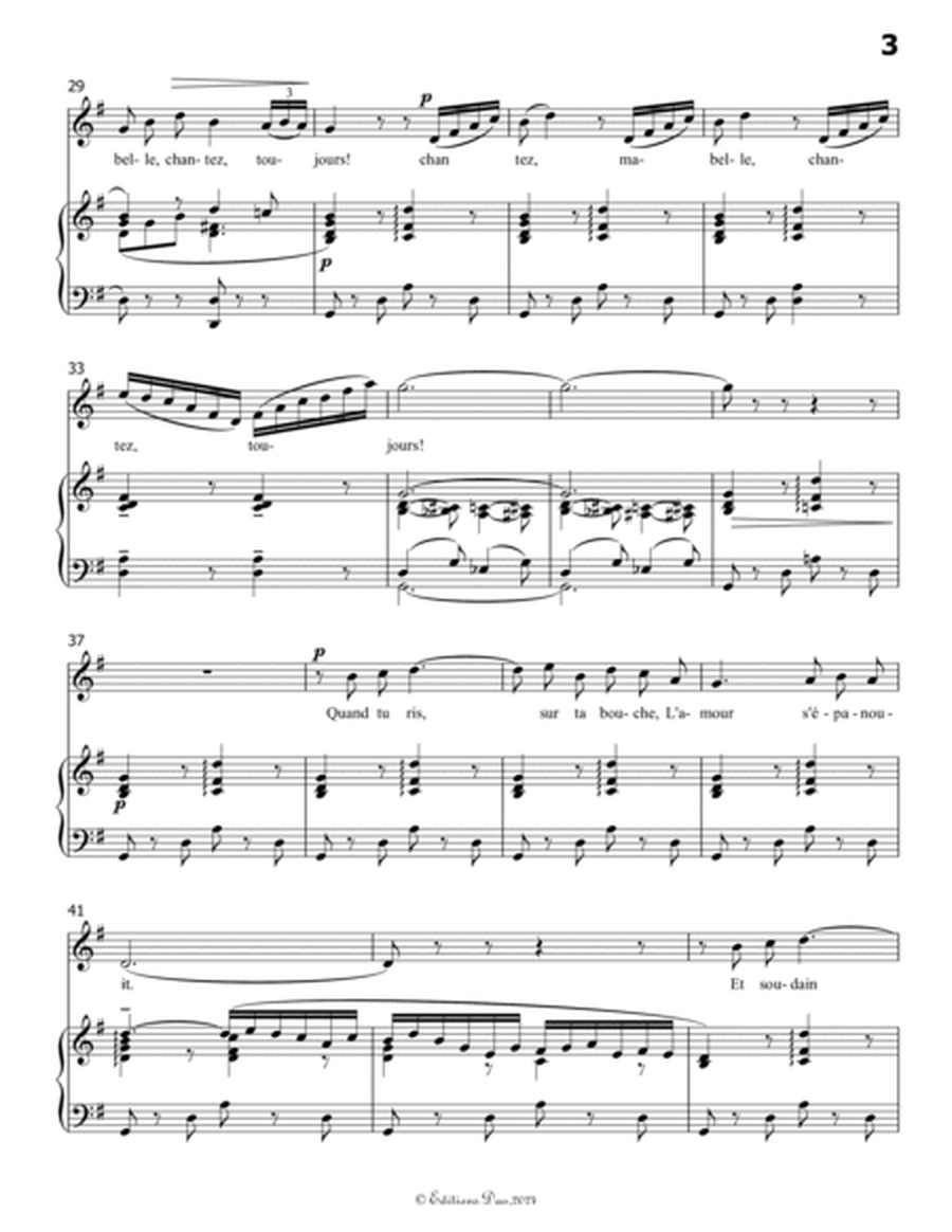 Sérénade,by Gounod,in G Major