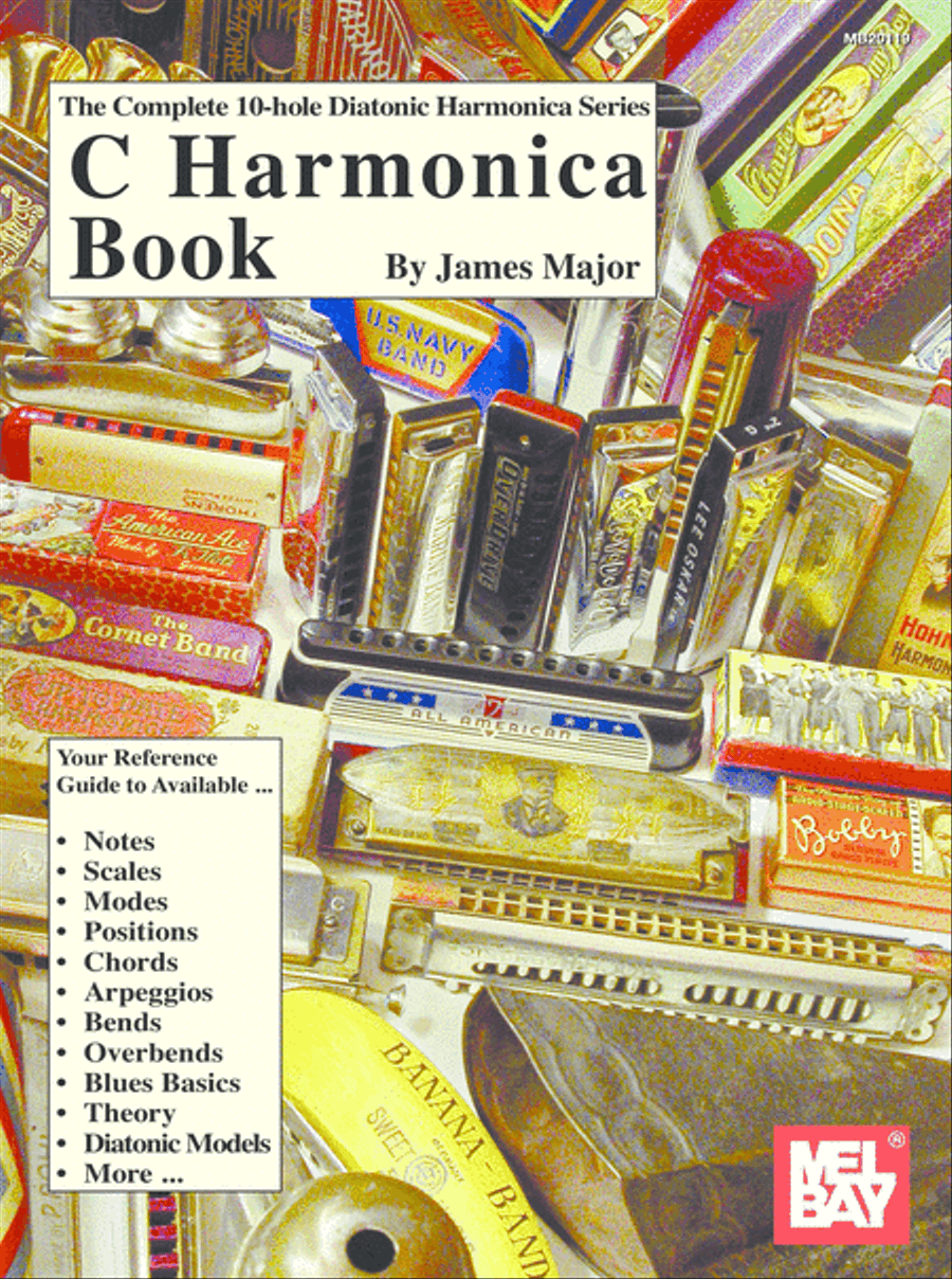 Complete 10-Hole Diatonic Harmonica Series: C Harmonica Book