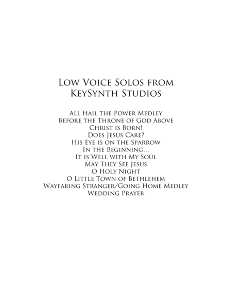 May They See Jesus Low Voice scores gallery preview page 2