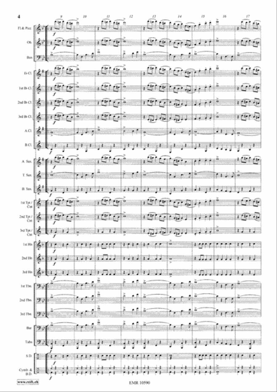 Happy Times Concert Band scores gallery preview page 5