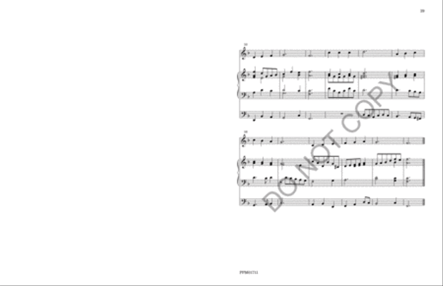 Twenty-five Organ Accompniments for Unison Hymn Singing Unison Choir scores gallery preview page 32