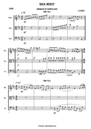 Bach Medley - String Trio