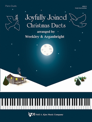 Book cover for Joyfully Joined Christmas Duets