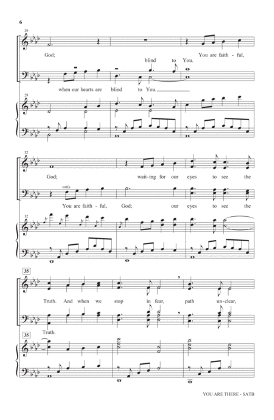 You Are There You Are There 4-Part scores gallery preview page 4