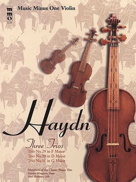 Haydn - Three Piano Trios: No. 29 in F Major, No. 30 in D Major, and No. 31 in G Major image number null