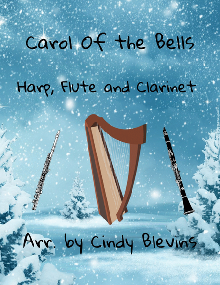 Carol of the Bells, for Harp, Flute and Clarinet image number null