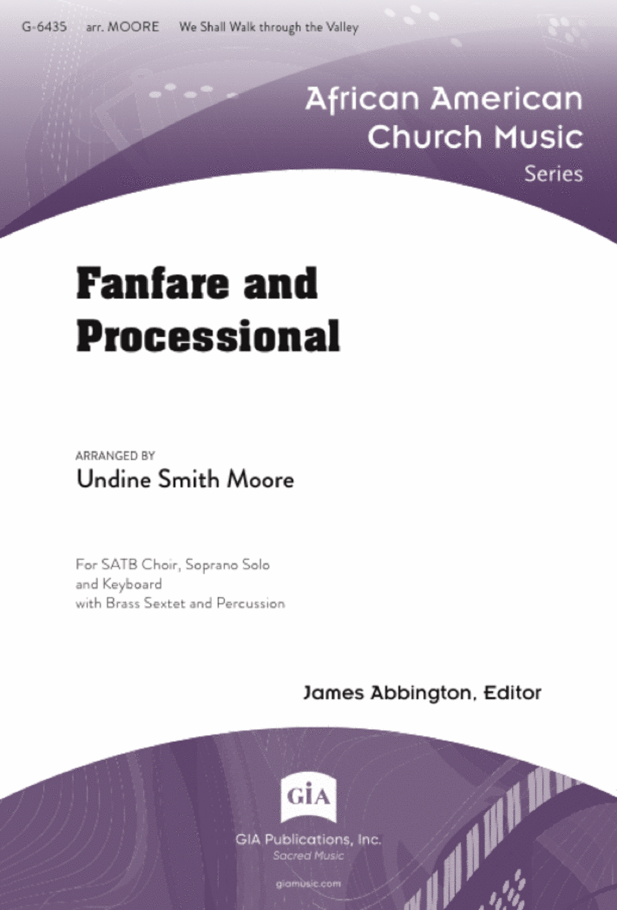 Fanfare and Processional - Instrument edition Trombone scores gallery preview page 1