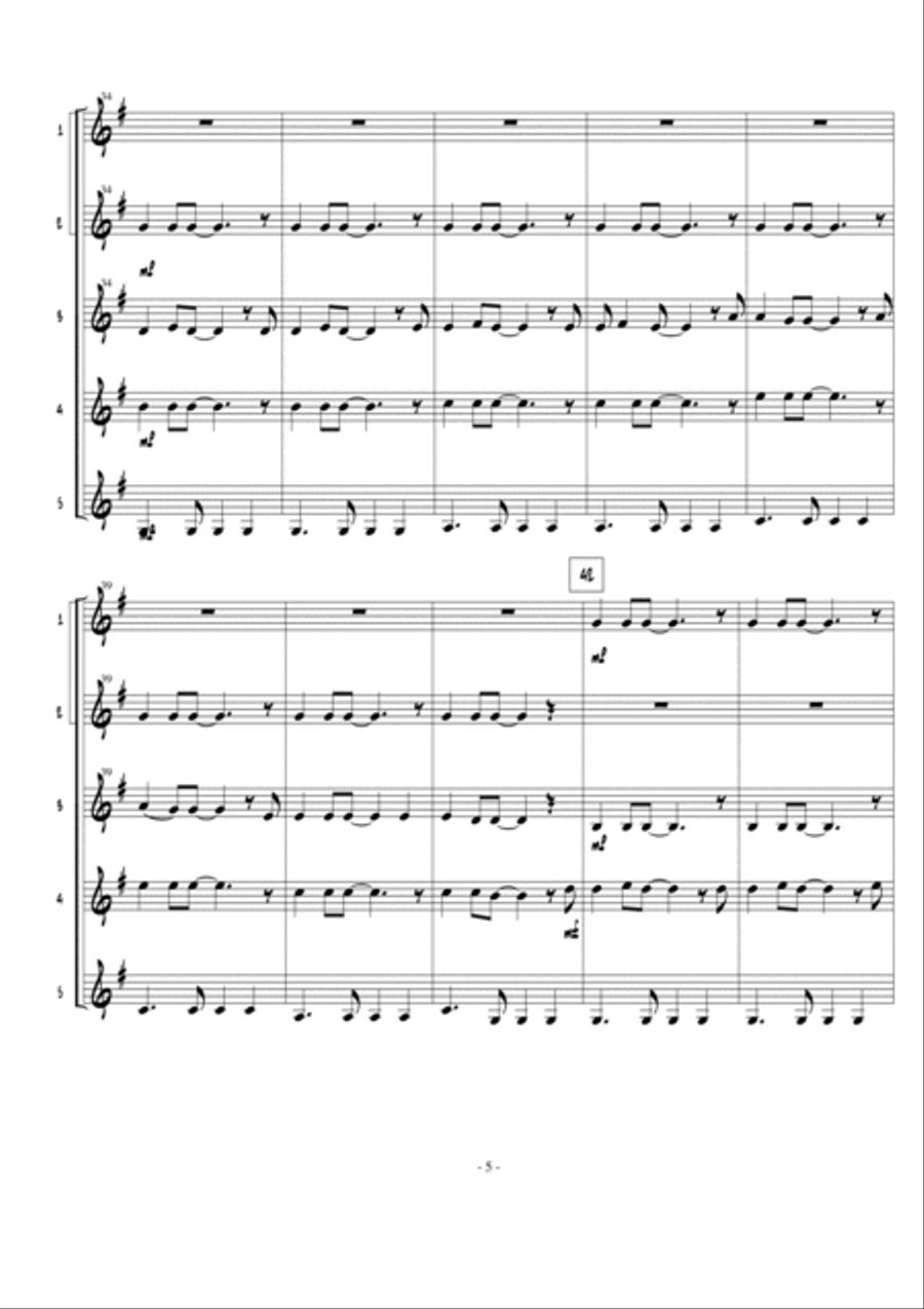 Bohemian Rhapsody Bohemian Rhapsody Electric Guitar scores gallery preview page 6