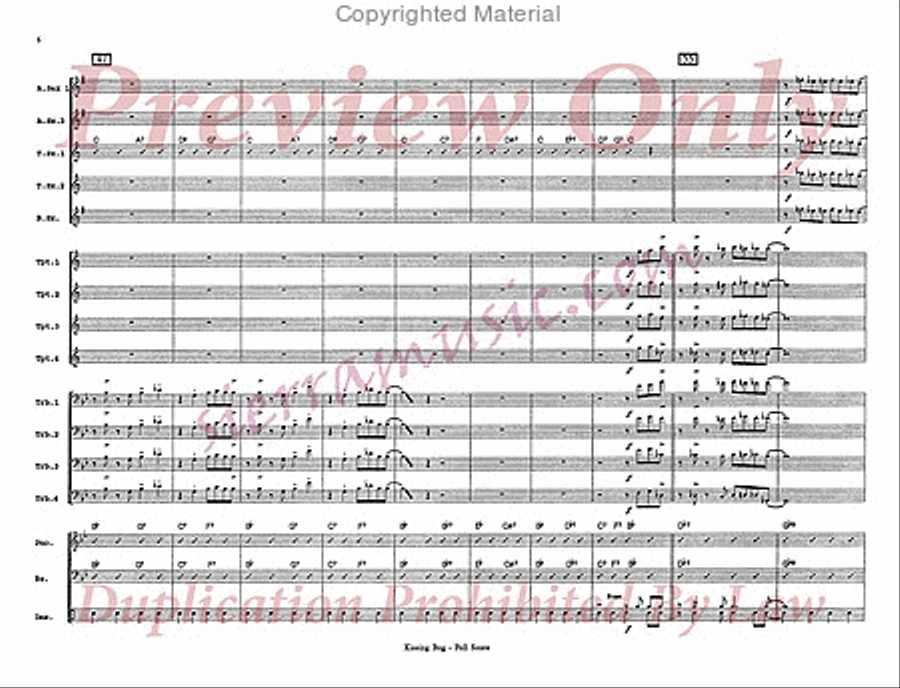 Kissing Bug Big Band scores gallery preview page 7