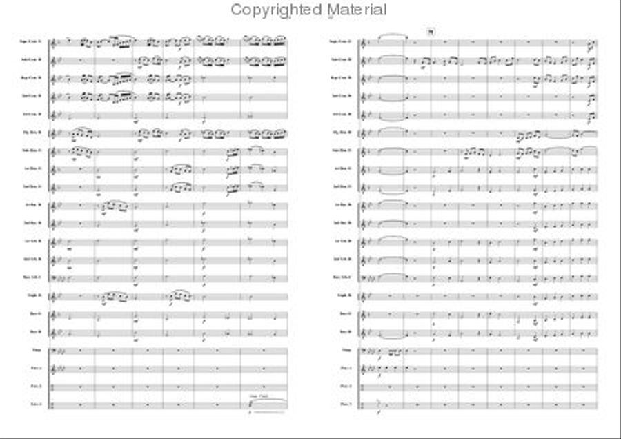 Lord Tullamore Brass Band scores gallery preview page 11