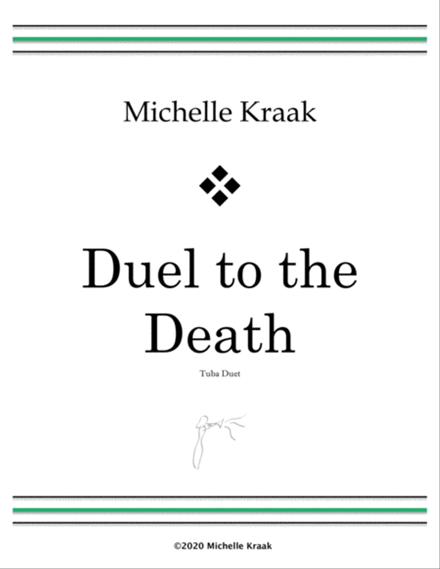 Duel to the Death (Tuba Duet) Brass Duet scores gallery preview page 1