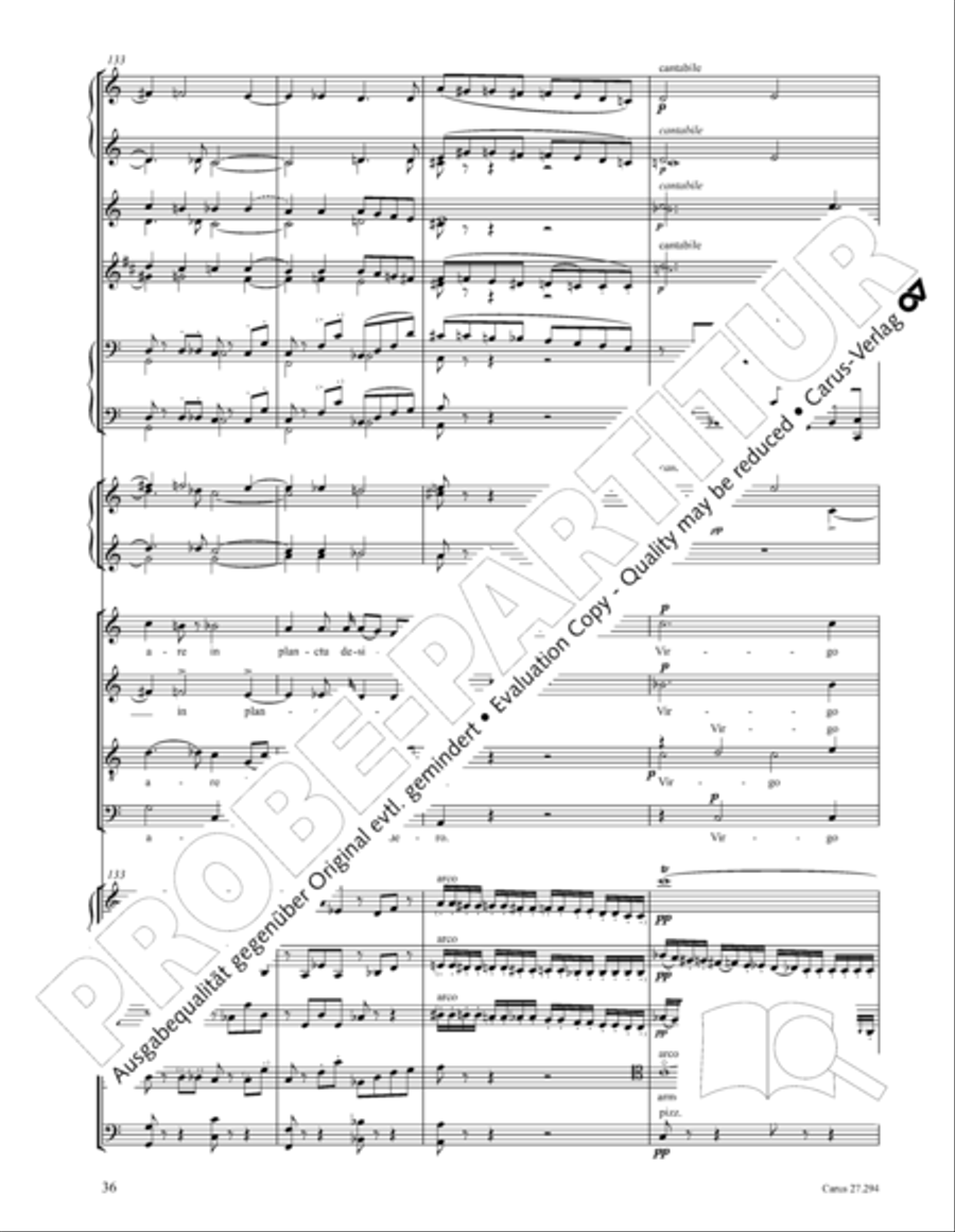 Stabat mater Stabat mater 4-Part scores gallery preview page 37