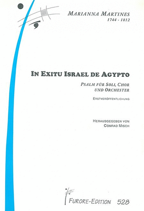 Book cover for In Exitu Israel de Agypto. Psalm