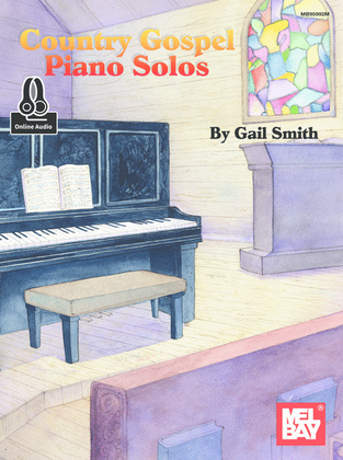 Book cover for Country Gospel Piano Solos