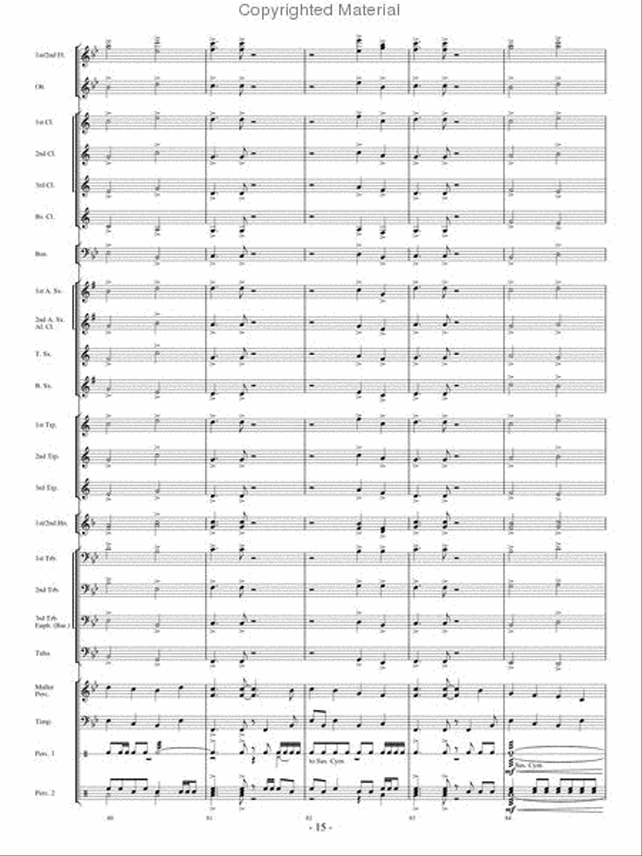 From Heartland to Heaven From Heartland to Heaven Concert Band scores gallery preview page 14