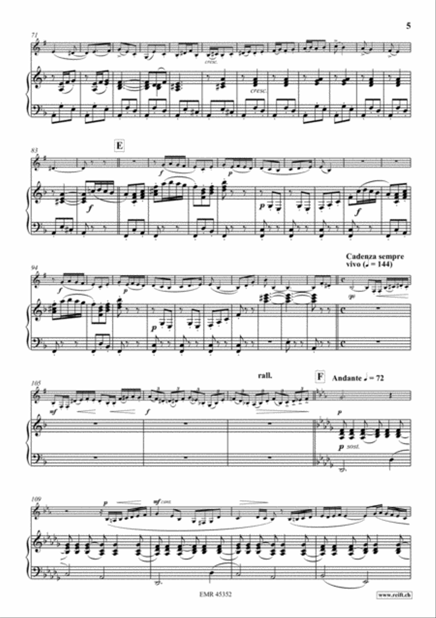 Carmen Fantasy Carmen Fantasy Bass Clarinet scores gallery preview page 6