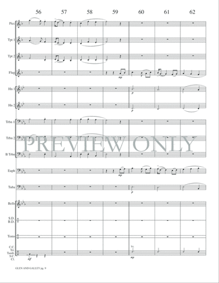 Glen and Galley Glen and Galley Small Ensemble scores gallery preview page 11