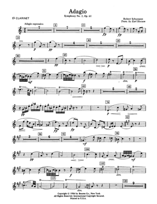 Adagio Symphony No. 2, Op. 61 - Eb Clarinet