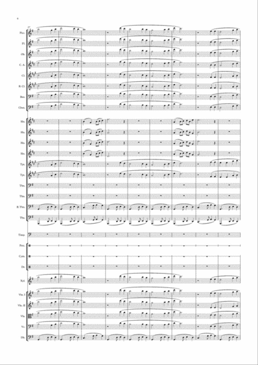 American Folk Song Suite No. 1 Full Orchestra scores gallery preview page 6