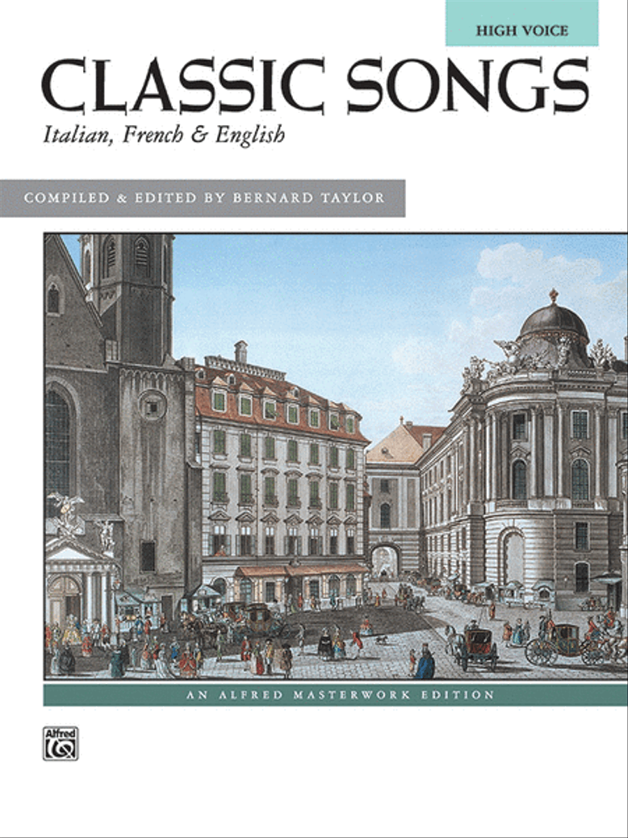 Classic Songs -- Italian, French & English Voice scores gallery preview page 1