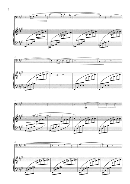 Reflets arranged for Cello and Piano image number null