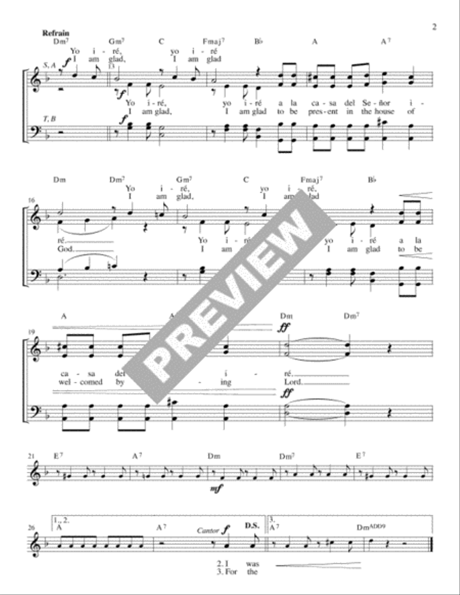 I Was Glad - Guitar edition Guitar scores gallery preview page 2