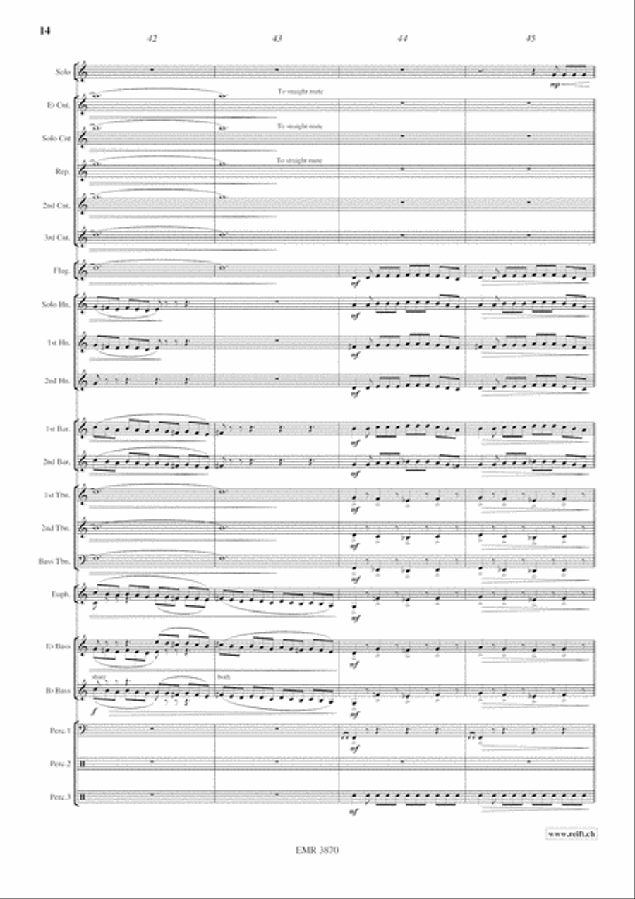 Adventure Quest Adventure Quest Brass Band scores gallery preview page 14