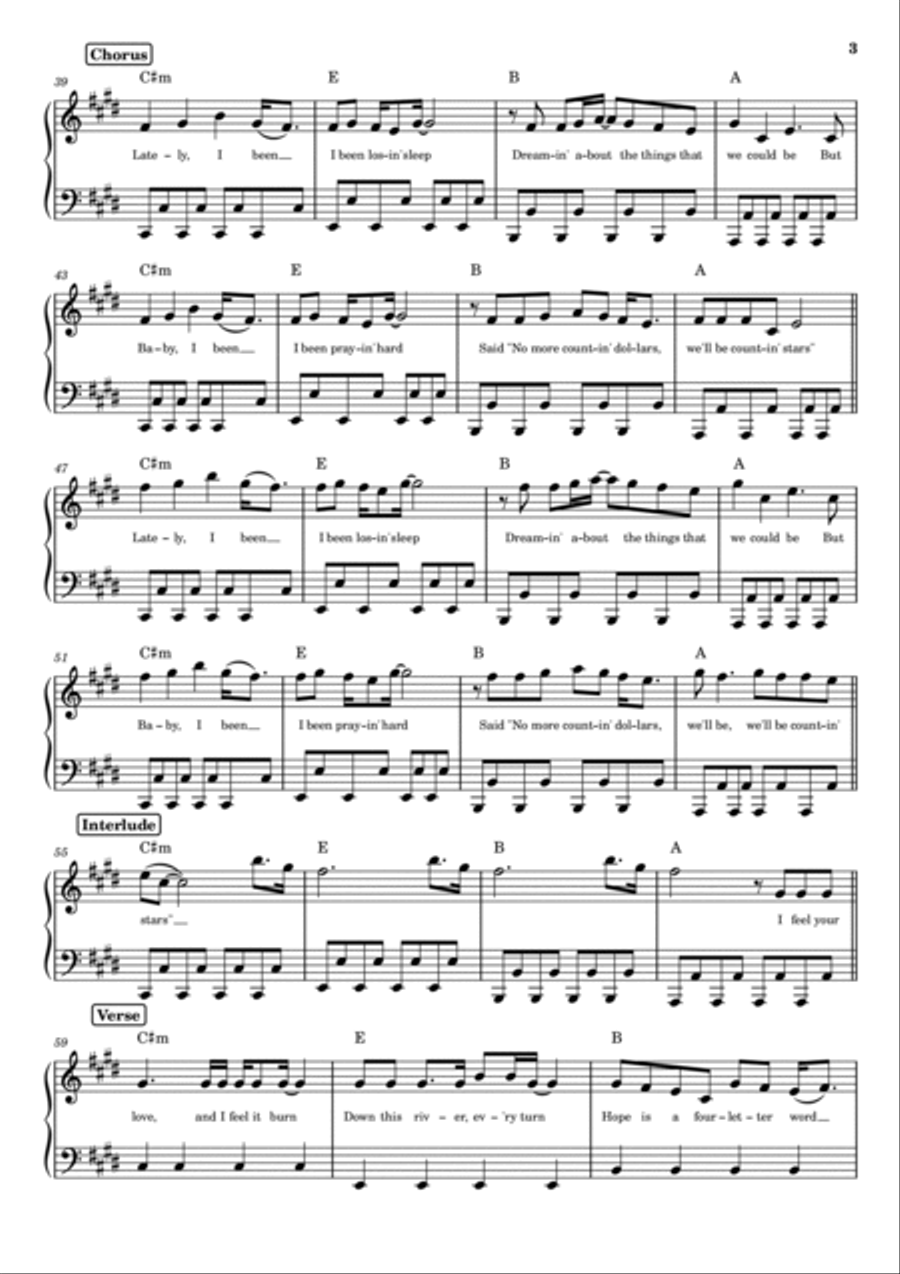 Counting Stars Voice scores gallery preview page 3
