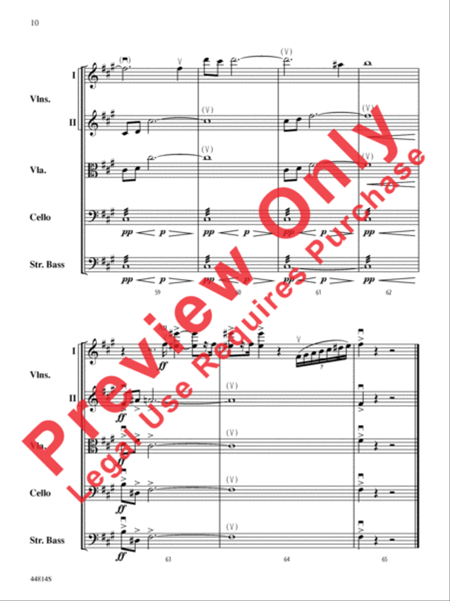 Transylvanian Lullaby Transylvanian Lullaby String Orchestra scores gallery preview page 11