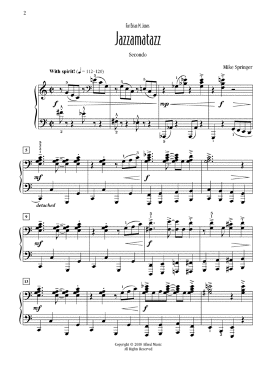 Jazzamatazz Jazzamatazz Small Ensemble scores gallery preview page 2
