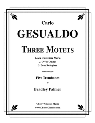 Three Motets for five Trombones