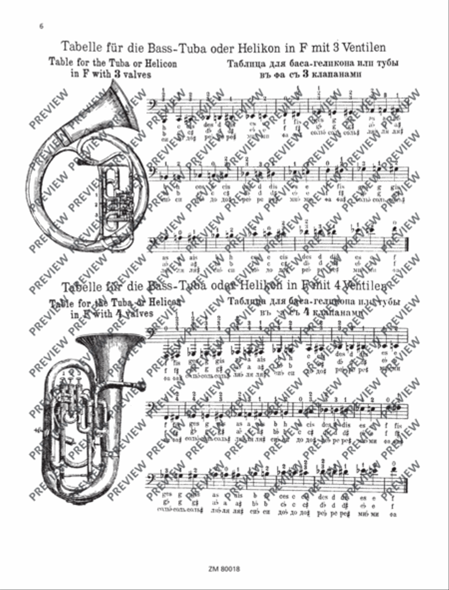 Self-instructor for the tuba in F, E flat (Helicon) Tuba scores gallery preview page 7