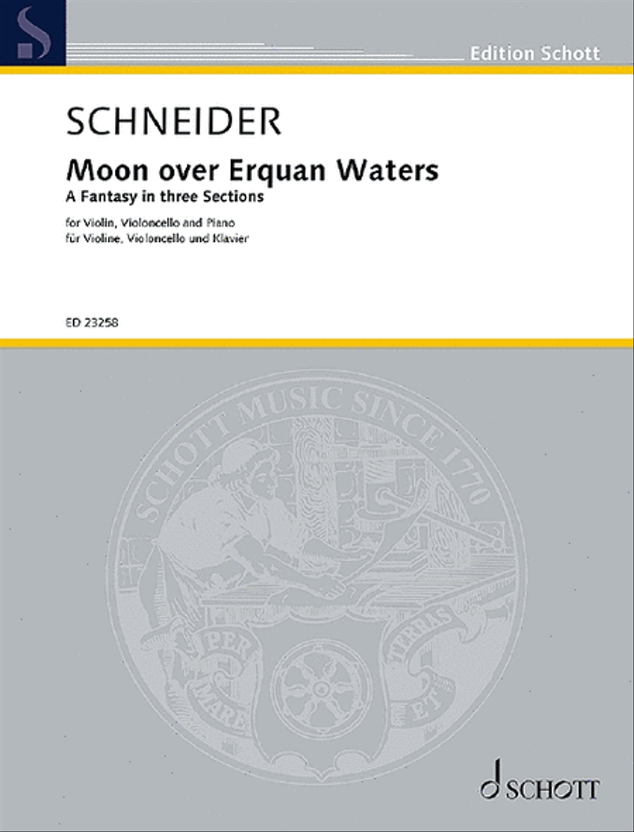 Moon over Erquan Waters Moon over Erquan Waters Piano Trio scores gallery preview page 1