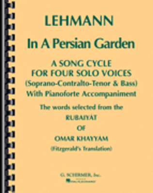 Book cover for In a Persian Garden