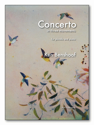 Concerto in Three Movements for Piccolo and Orchestra (Piano Reduction)