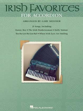 Book cover for Irish Favorites for Accordion