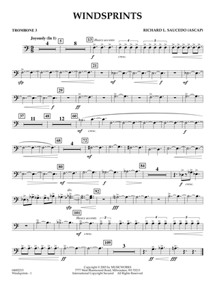 Windsprints - Trombone 3
