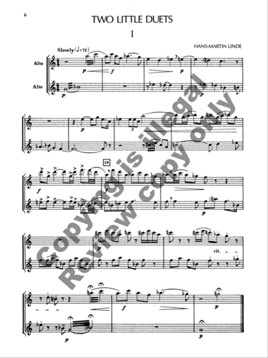 Five New Duos Five New Duos SA scores gallery preview page 6