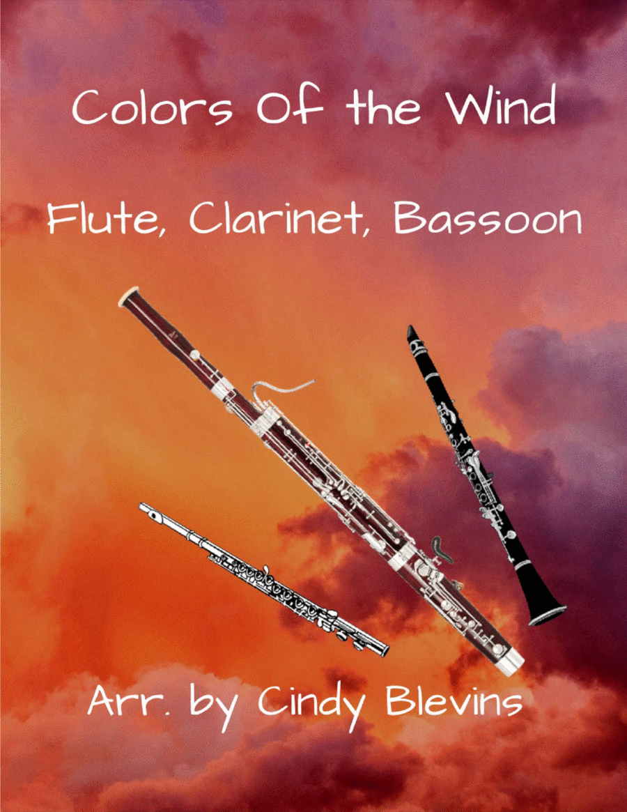 Colors Of The Wind Woodwind Trio scores gallery preview page 1