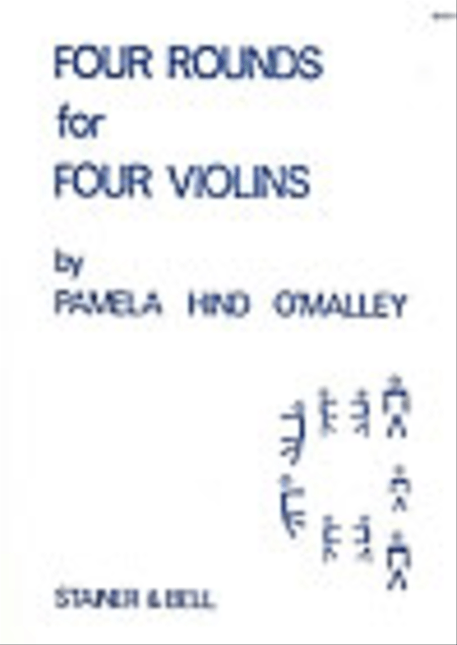 Four Rounds for Four Violins Violin scores gallery preview page 1